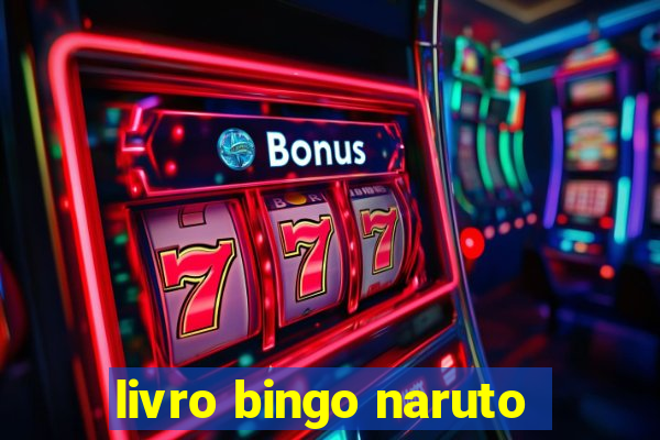 livro bingo naruto