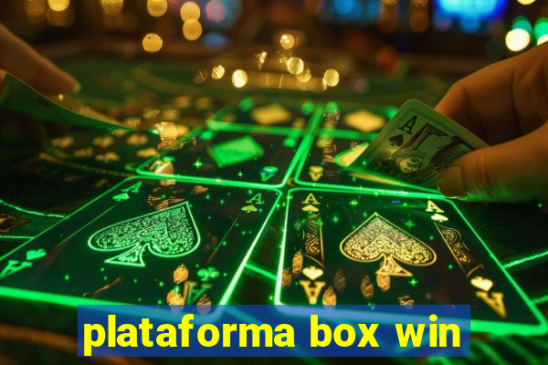 plataforma box win