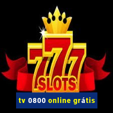 tv 0800 online grátis