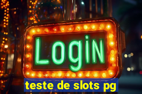 teste de slots pg