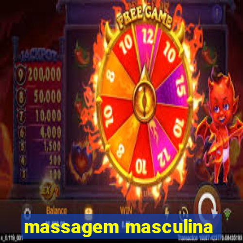 massagem masculina