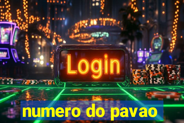 numero do pavao