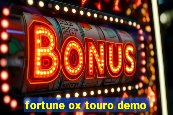 fortune ox touro demo