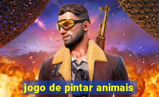 jogo de pintar animais