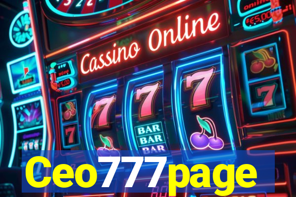 Ceo777page