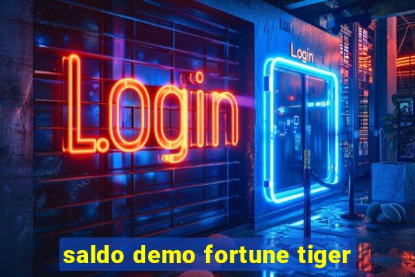 saldo demo fortune tiger