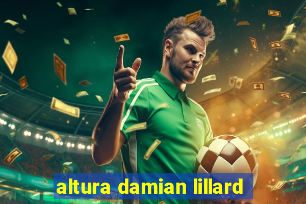 altura damian lillard