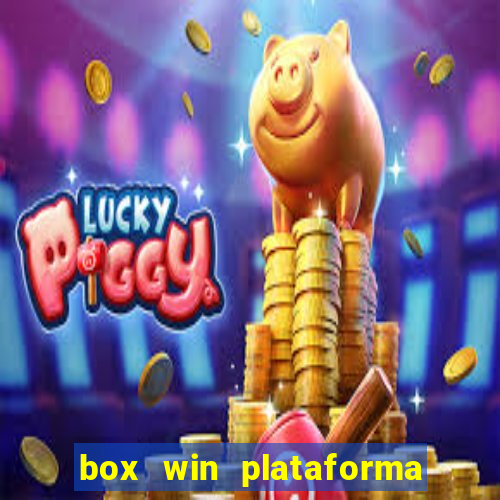 box win plataforma de jogos