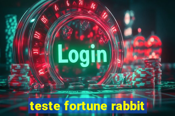 teste fortune rabbit