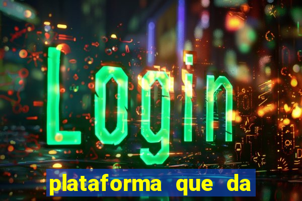 plataforma que da para depositar 1 real