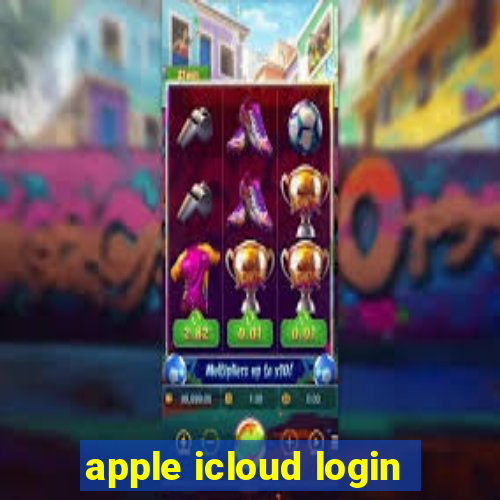 apple icloud login