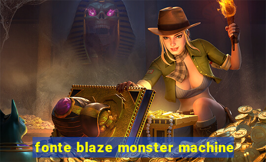 fonte blaze monster machine