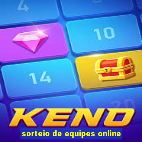 sorteio de equipes online