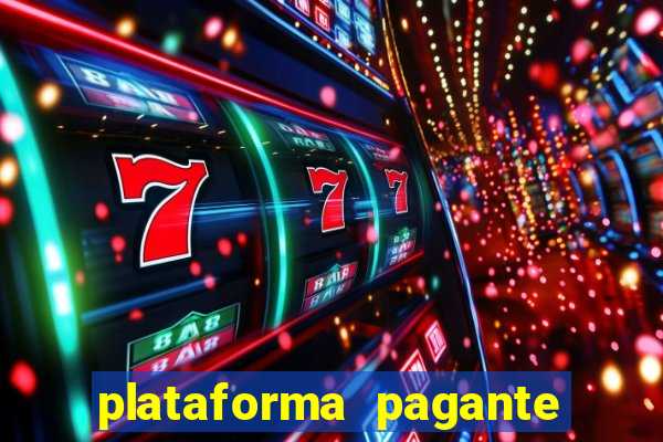 plataforma pagante fortune tiger