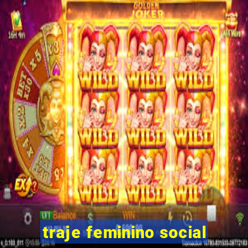 traje feminino social