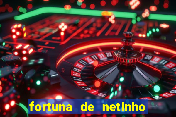 fortuna de netinho de paula