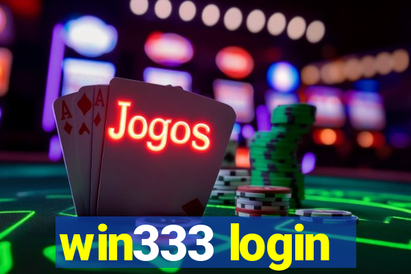 win333 login