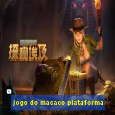 jogo do macaco plataforma